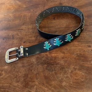 Studded Belt with Trees